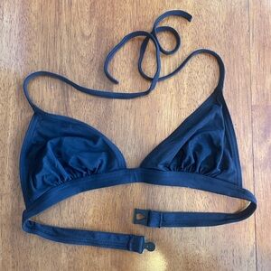 ERES Black Bikini Top Size 8